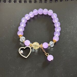 4/$12 Glass  Beaded Bracelet (A20)